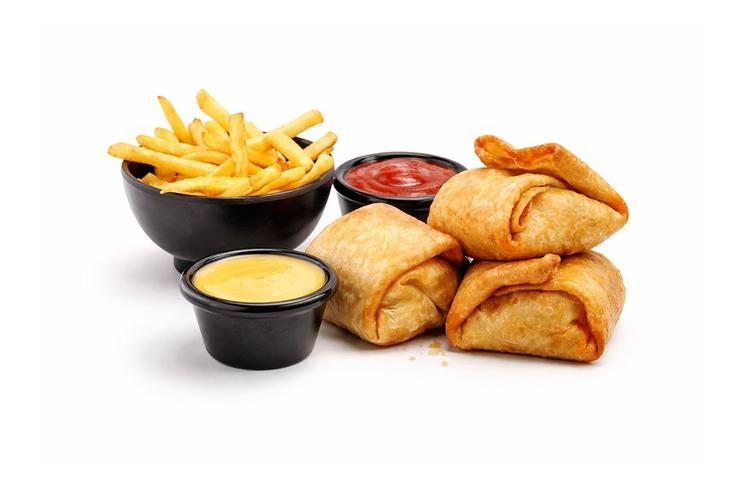 Mini chimichangas