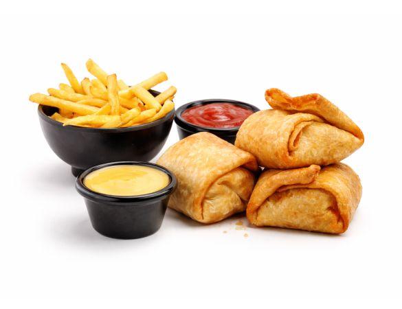 Mini chimichangas