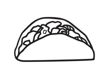 Tacos - Stück für Stück